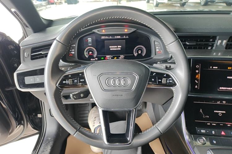 Used Audi A6L New Energy 2020 55 TFSI e quattro Steering Wheel