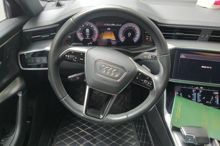 Used Audi A6L New Energy 2020 55 TFSI e quattro Steering Wheel