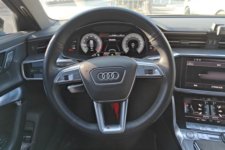Used Audi A6L New Energy 2020 55 TFSI e quattro Steering Wheel