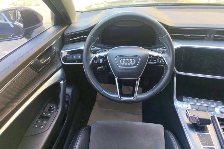 Used Audi A6L New Energy 2020 55 TFSI e quattro Steering Wheel