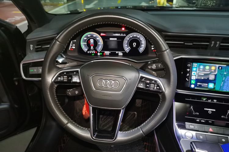 Used Audi A6L New Energy 2020 55 TFSI e quattro Steering Wheel