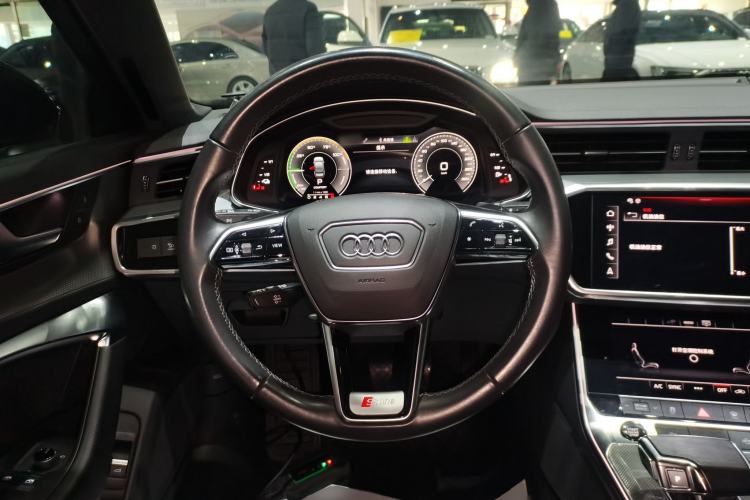 Used Audi A6L New Energy 2020 55 TFSI e quattro Steering Wheel