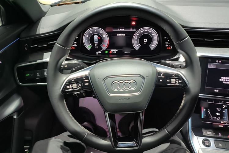 Used Audi A6L New Energy 2020 55 TFSI e quattro Steering Wheel