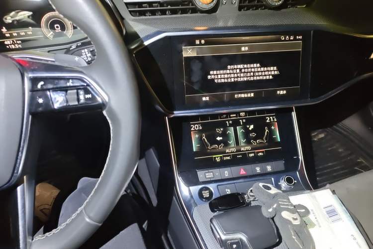 Used Audi A6L New Energy 2020 55 TFSI e quattro Audio And AC Panel