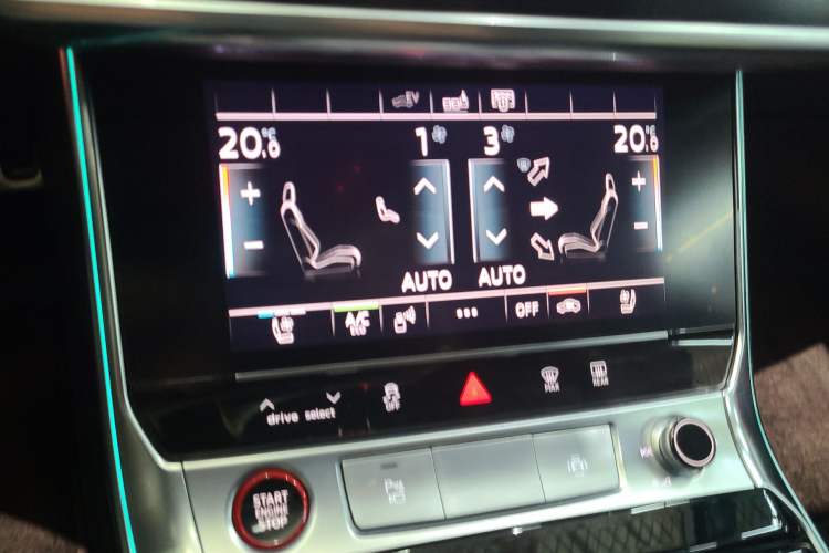 Used Audi A6L New Energy 2020 55 TFSI e quattro Audio And AC Panel