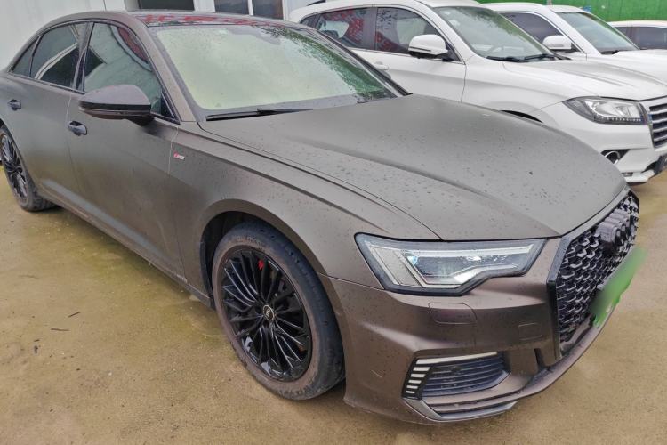 Used Audi A6L New Energy 2020 55 TFSI e quattro Front Right 45 Deg