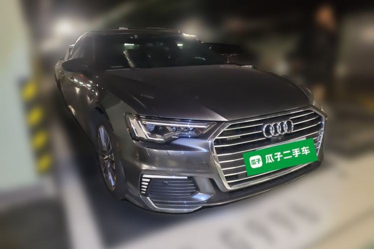 Used Audi A6L New Energy 2020 55 TFSI e quattro Front Right 45 Deg