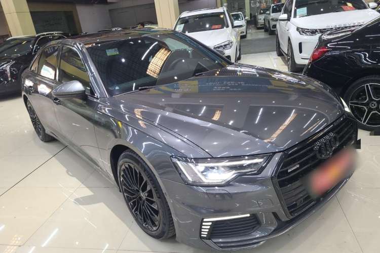 Used Audi A6L New Energy 2020 55 TFSI e quattro Front Right 45 Deg