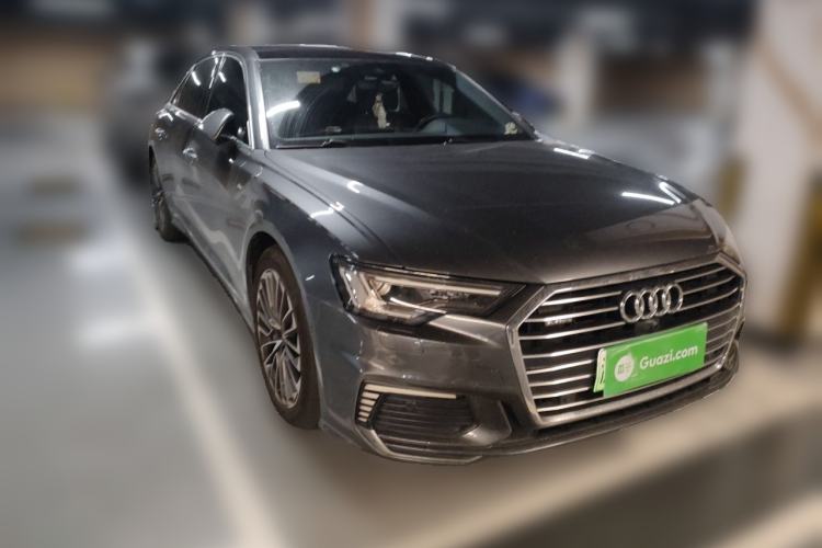 Used Audi A6L New Energy 2020 55 TFSI e quattro Front Right 45 Deg