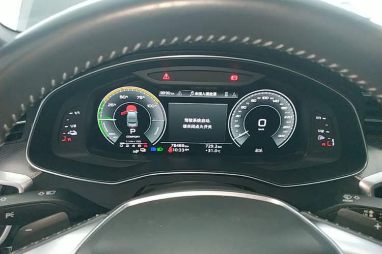Used Audi A6L New Energy 2020 55 TFSI e quattro Instrument Cluster