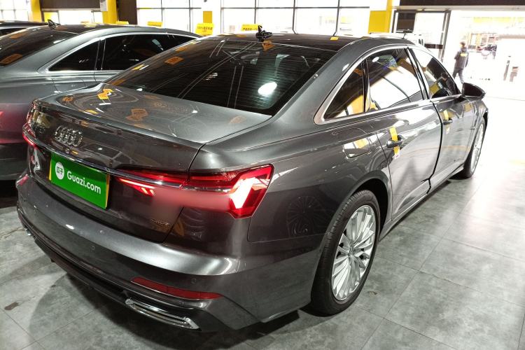 Used Audi A6L New Energy 2020 55 TFSI e quattro Rear Right 45 Deg