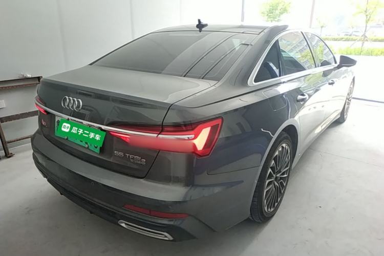 Used Audi A6L New Energy 2020 55 TFSI e quattro Rear Right 45 Deg
