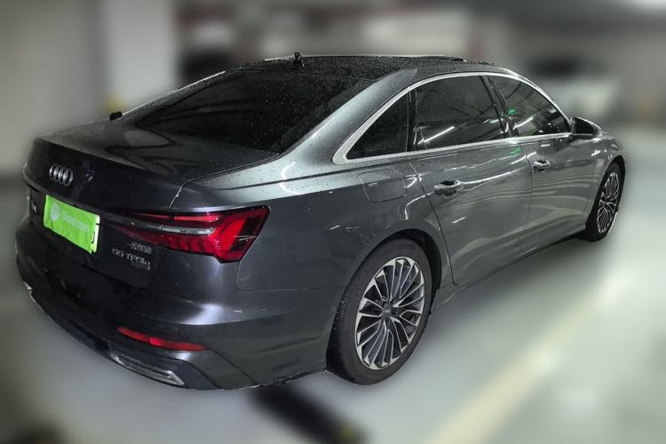 Used Audi A6L New Energy 2020 55 TFSI e quattro Rear Right 45 Deg