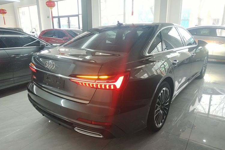 Used Audi A6L New Energy 2020 55 TFSI e quattro Rear Right 45 Deg