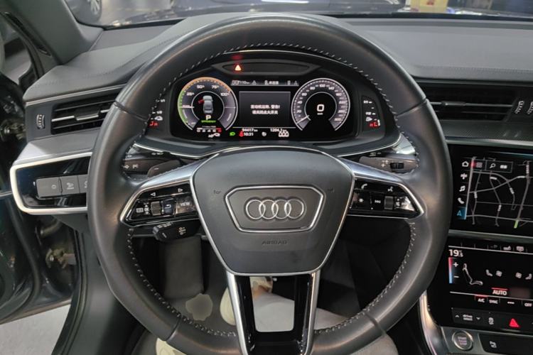 Used Audi A6L New Energy 2020 55 TFSI e quattro Steering Wheel