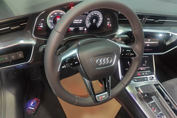Used Audi A6L New Energy 2020 55 TFSI e quattro Steering Wheel