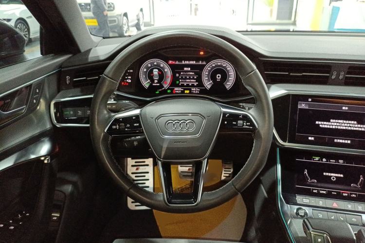 Used Audi A6L New Energy 2020 55 TFSI e quattro Steering Wheel