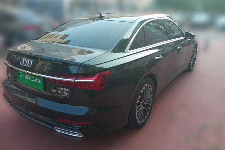 Used Audi A6L New Energy 2020 55 TFSI e quattro Rear Right 45 Deg