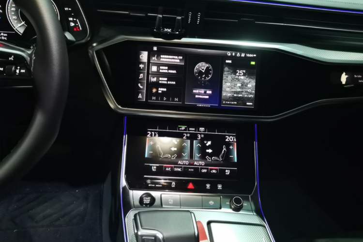 Used Audi A6L New Energy 2022 55 TFSI e quattro Audio And AC Panel