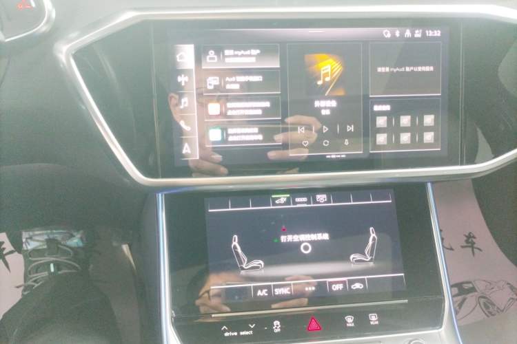 Used Audi A6L New Energy 2022 55 TFSI e quattro Audio And AC Panel