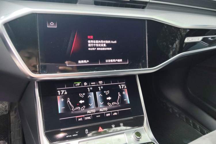 Used Audi A6L New Energy 2022 55 TFSI e quattro Audio And AC Panel