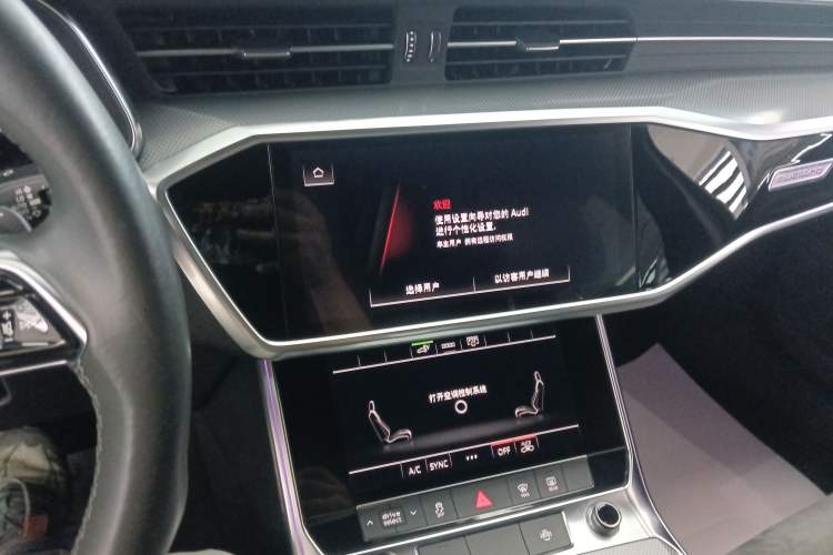 Used Audi A6L New Energy 2022 55 TFSI e quattro Audio And AC Panel