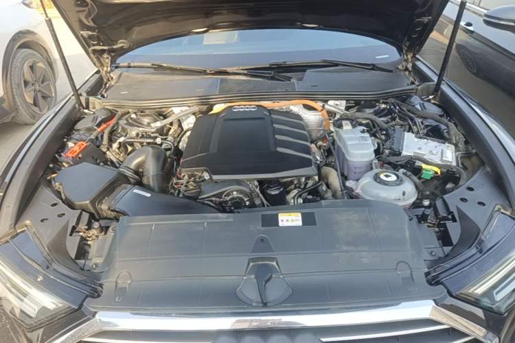 Used Audi A6L New Energy 2022 55 TFSI e quattro Engine Bay