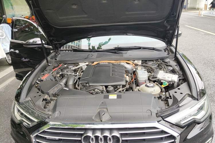 Used Audi A6L New Energy 2022 55 TFSI e quattro Engine Bay