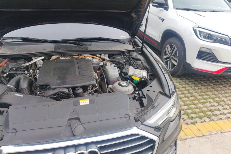 Used Audi A6L New Energy 2022 55 TFSI e quattro Engine Bay Left