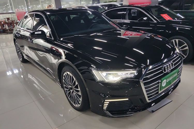 Used Audi A6L New Energy 2022 55 TFSI e quattro Front Right 45 Deg