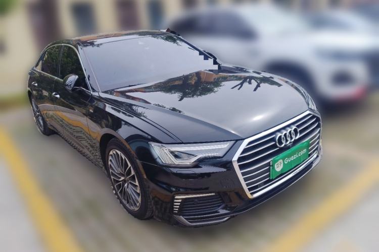 Used Audi A6L New Energy 2022 55 TFSI e quattro Front Right 45 Deg
