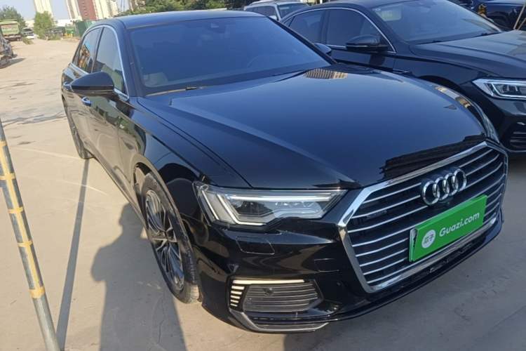 Used Audi A6L New Energy 2022 55 TFSI e quattro Front Right 45 Deg