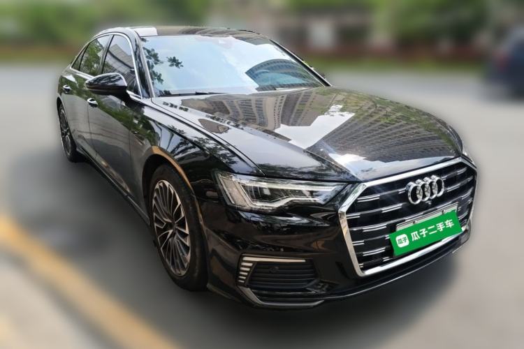 Used Audi A6L New Energy 2022 55 TFSI e quattro Front Right 45 Deg