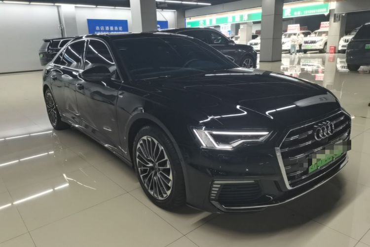Used Audi A6L New Energy 2022 55 TFSI e quattro Front Right 45 Deg