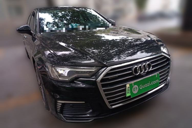 Used Audi A6L New Energy 2022 55 TFSI e quattro Front Right 45 Deg