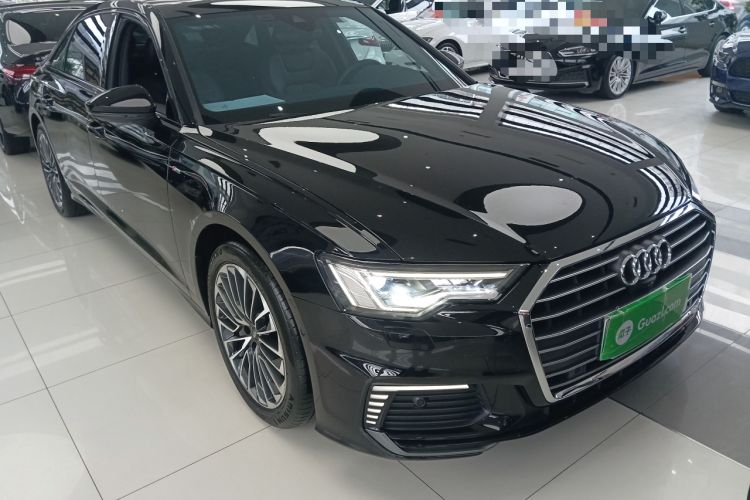 Used Audi A6L New Energy 2022 55 TFSI e quattro Front Right 45 Deg