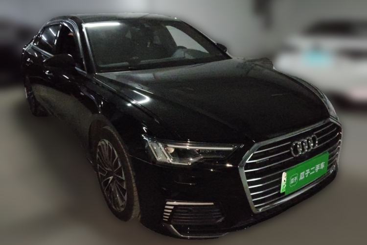 Used Audi A6L New Energy 2022 55 TFSI e quattro Front Right 45 Deg