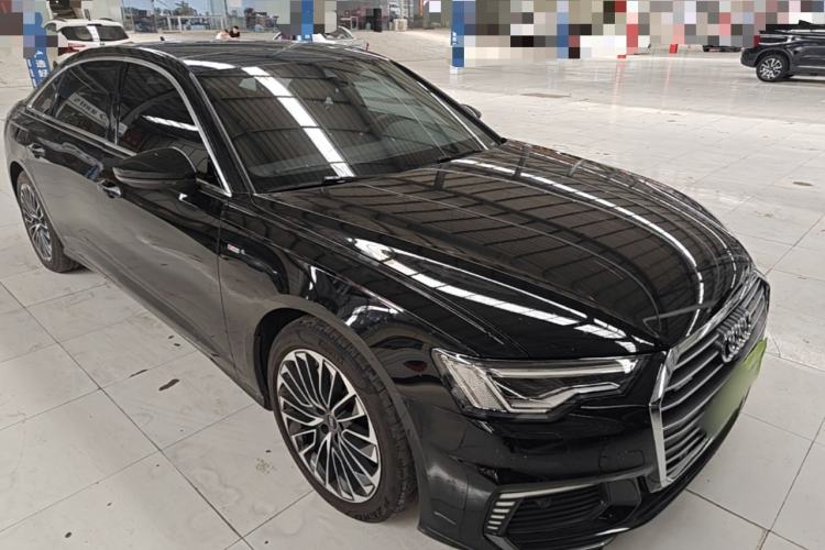 Used Audi A6L New Energy 2022 55 TFSI e quattro Front Right 45 Deg