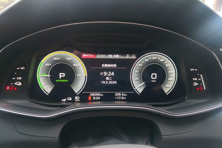 Used Audi A6L New Energy 2022 55 TFSI e quattro Instrument Cluster