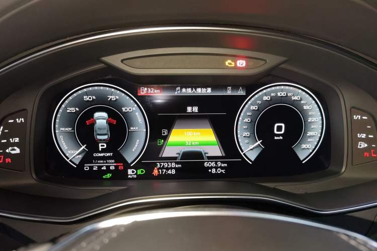 Used Audi A6L New Energy 2022 55 TFSI e quattro Instrument Cluster