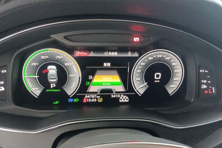 Used Audi A6L New Energy 2022 55 TFSI e quattro Instrument Cluster