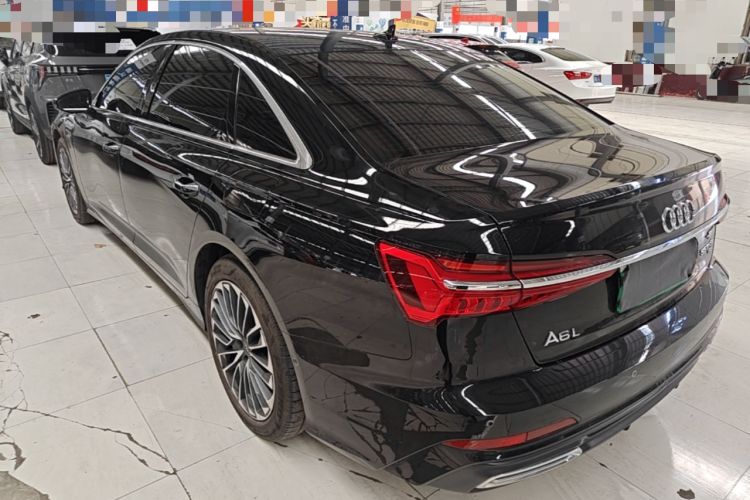 Used Audi A6L New Energy 2022 55 TFSI e quattro Rear Left 45 Deg