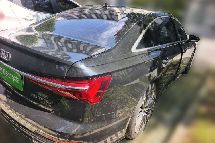 Used Audi A6L New Energy 2022 55 TFSI e quattro Rear Right 45 Deg