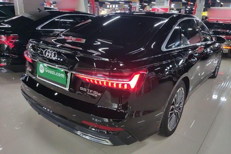 Used Audi A6L New Energy 2022 55 TFSI e quattro Rear Right 45 Deg