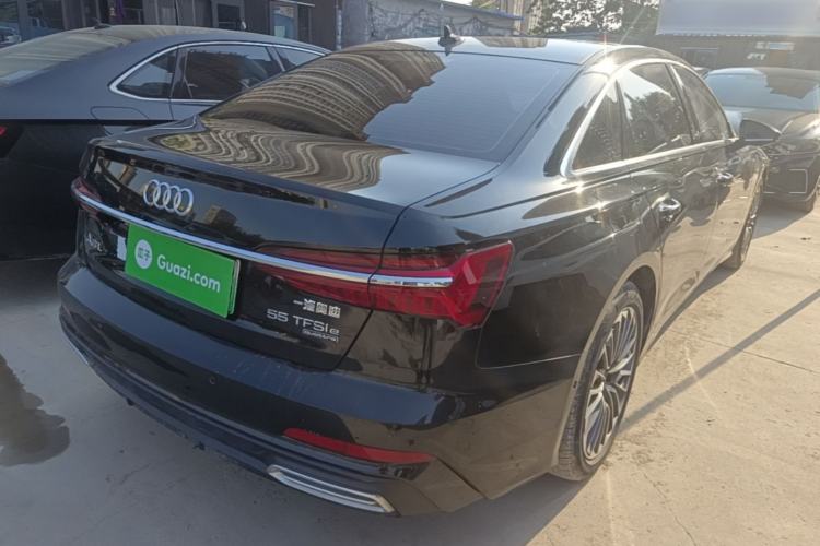 Used Audi A6L New Energy 2022 55 TFSI e quattro Rear Right 45 Deg