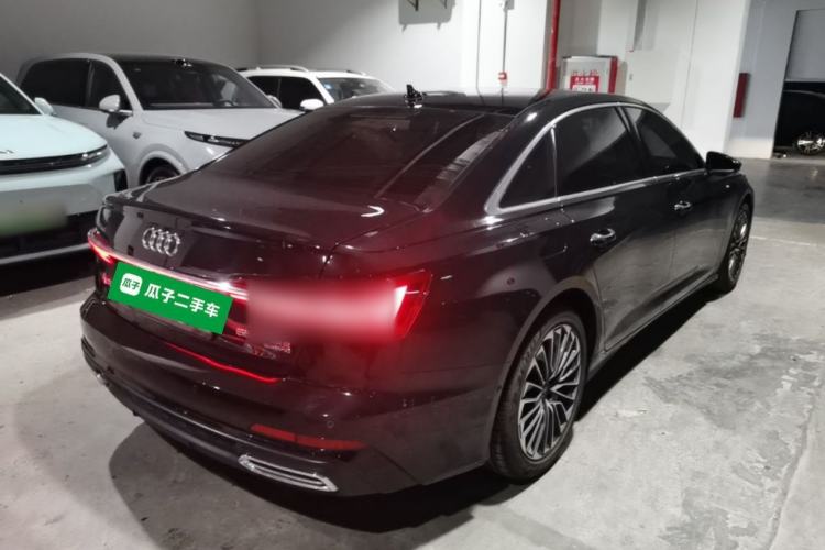 Used Audi A6L New Energy 2022 55 TFSI e quattro Rear Right 45 Deg