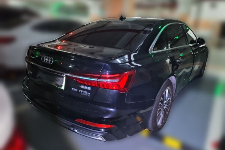 Used Audi A6L New Energy 2022 55 TFSI e quattro Rear Right 45 Deg