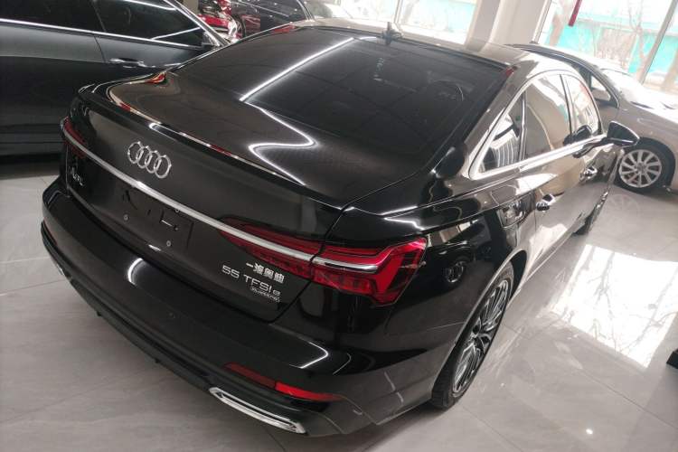 Used Audi A6L New Energy 2022 55 TFSI e quattro Rear Right 45 Deg