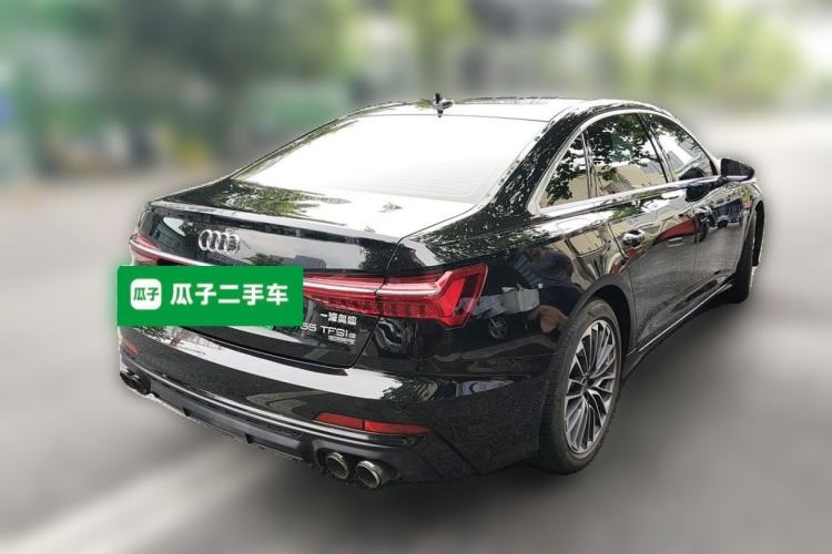 Used Audi A6L New Energy 2022 55 TFSI e quattro Rear Right 45 Deg