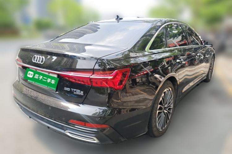 Used Audi A6L New Energy 2022 55 TFSI e quattro Rear Right 45 Deg